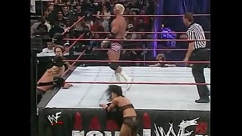 Hardcore Holly vs Chris Jericho vs Chyna Royal Rumble 2000