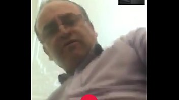 Iranian Daddy Jerking in Office