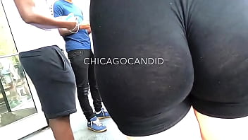 perfect ass of a teen on the street