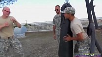 Military guys jacked off gay Staff Sergeant knows what is hottest for