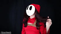 Under Shy Guy's Mask