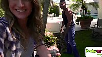 Daisy having an outdoor sex with bf